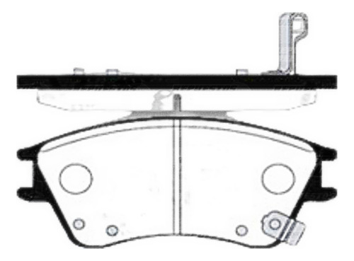 Pastillas Freno Del Para Hyundai Elantra Xd 2.0 2001