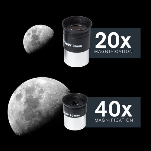 Telescopio Refractor Celestron 21035, 70 Mm, Negro, C/ Bolso