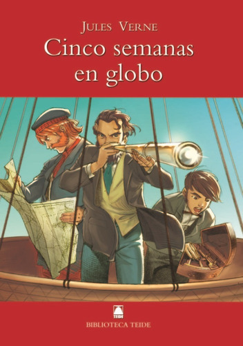 Biblioteca Teide 002 - Cinco Semanas En Globo -jules Verne-