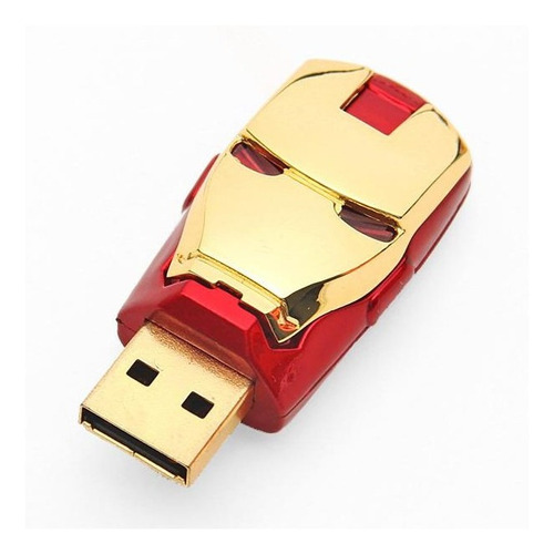 Imagen 3 de 8 de Pendrive 64gb Avengers Iron Man Star Wars Cartoon Batman Etc