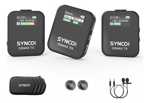 Sistema De Micrófono Inalámbrico Synco G2max 1-trigger-2 2.4