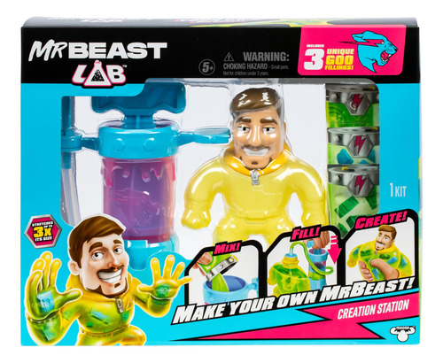Mrbeast Lab Haz Tu Propia Figura De Mrbeast Elástico
