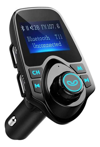 T11 Transmisor Fm Inalambrico Bluetooth Kit Manos Libres Coc