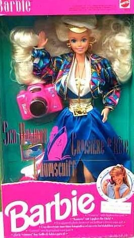 Barbie Playline - Antiga Sea Holiday - Cruzeiro Com Câmera F