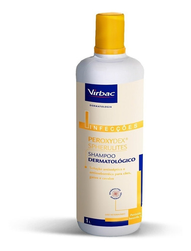 Shampoo Dermatológico Peroxydex P/ Cães E Gatos 1l - Virbac