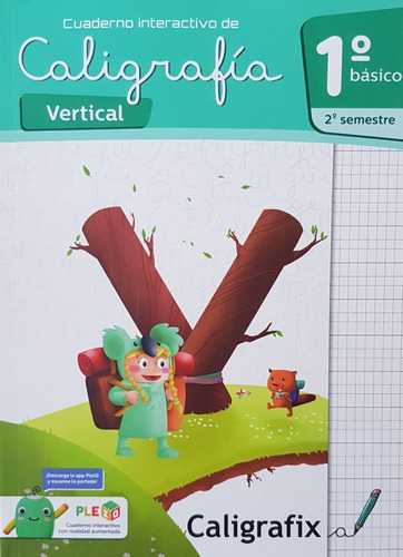 Imagen 3 de 4 de Caligrafia Vertical 1° Básico (semestre 1 Y 2) - Caligrafix