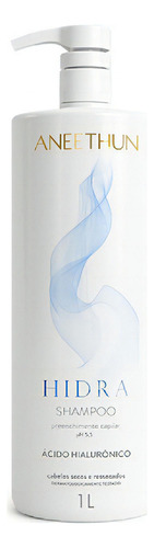 Shampoo Hialurônico Aneethun Hidra 1 L Profissional