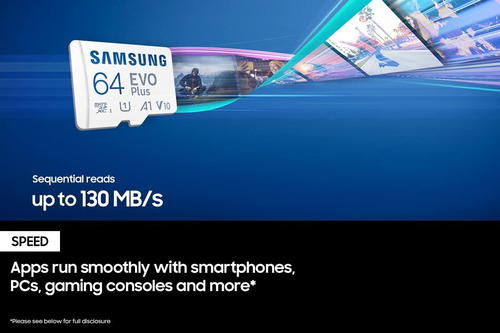 Micro Sd 64gb Nintendo Switch Samsung Evo Sdxc