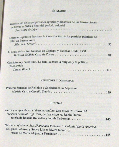 Boletín N° 19 Del Instituto Dr. Emilio Ravignani 1° Sem 1999