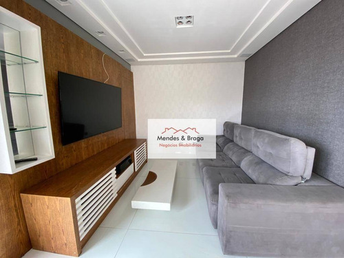 Imagem 9 de 30 de Cobertura Com 3 Dormitórios À Venda, 234 M² Por R$ 2.485.000,00 - Vila Augusta - Guarulhos/sp - Co0019