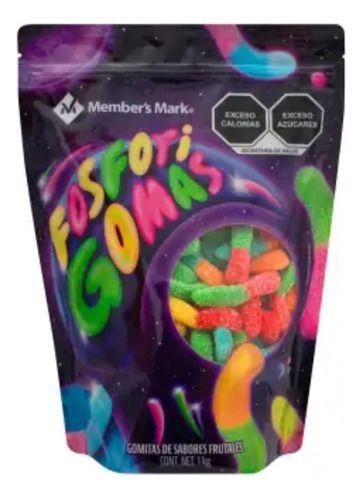 Gomitas Sabores Frutales Aciditas Member´s Mark 6 Sabores 1k