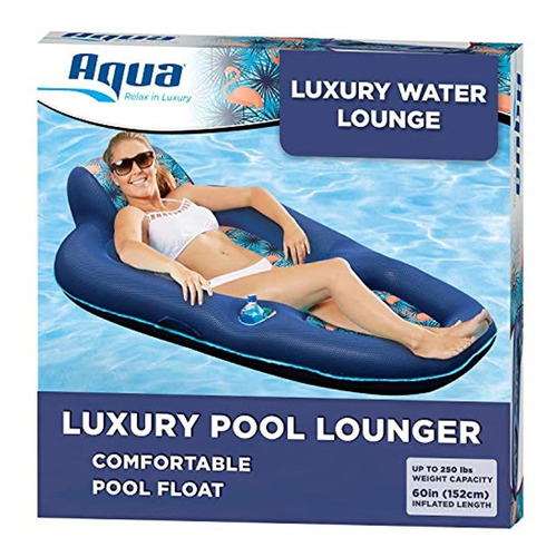 Aqua Extra Grande, Flotador Inflable Para Piscina