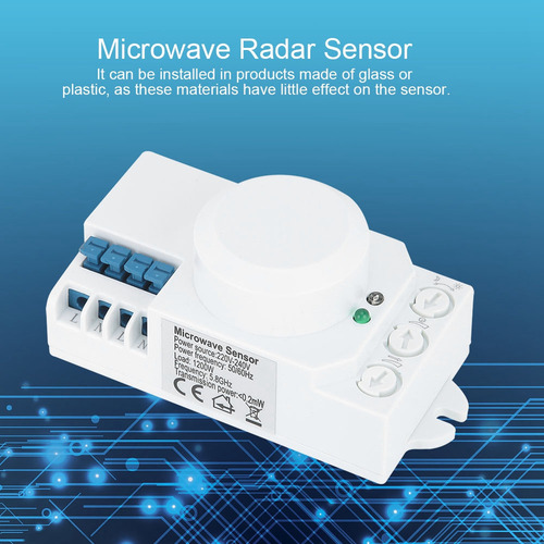 Detector Automático De Movimento Corporal Com Sensor De Rada