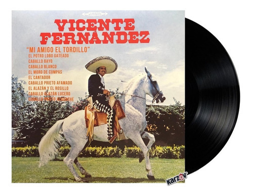 Vicente Fernandez Mi Amigo El Tordillo Lp Vinyl