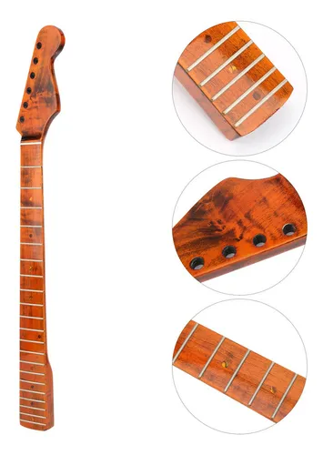 Guitarra Eléctrica Mástil De Arce 21 Trastes Diapasón Musica