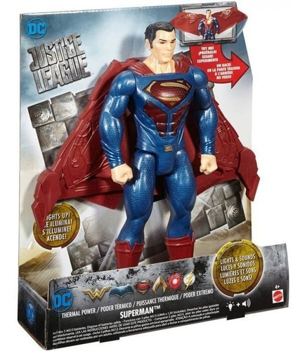 Superman Con Alas Y Frases Mattel Original - Casa Superbland