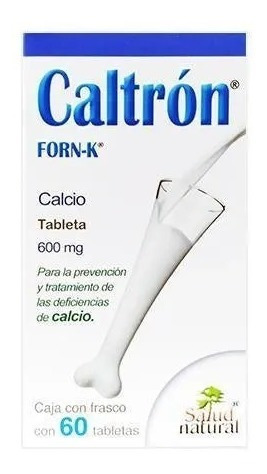 Caltron Forn- K Carbonato De Calcio C/60 Tabs Salud Natural