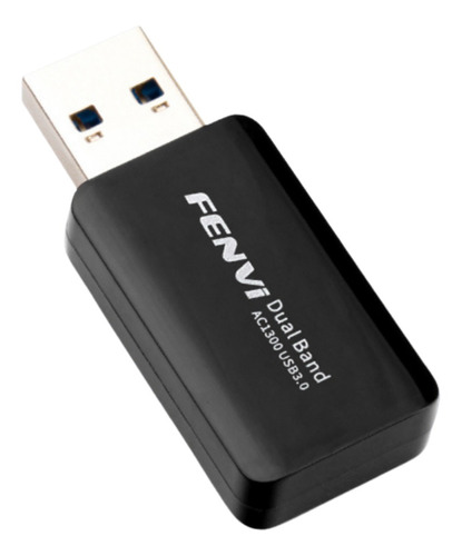 Adaptador Wifi 5 Dual Band Fenvi 1300 Mbps Usb Rede Wireless