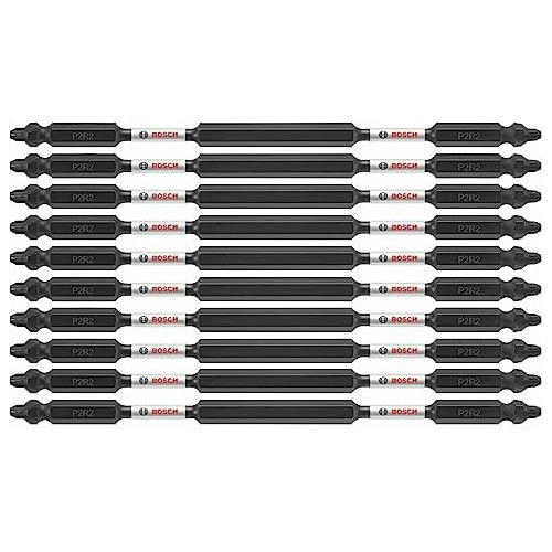 Juego De 10 Puntas De Atornillar Doble Resistentes Al I...