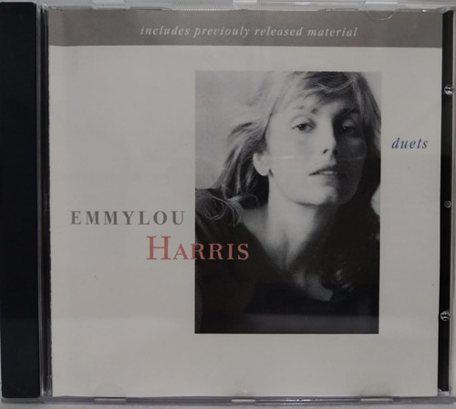 Emmylou Harris  Duets Cd Made In Germany 1990