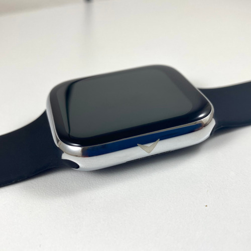 Malla Smart Watch 42 44 Mm Silicona Negro 4.2 Cm