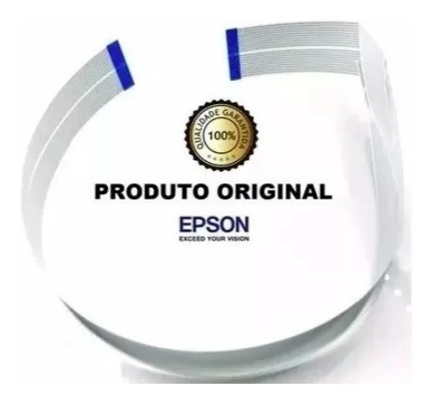 Cabo Flat Cabeça Epson L355 L365 L375 L395 L210 L220 L455..