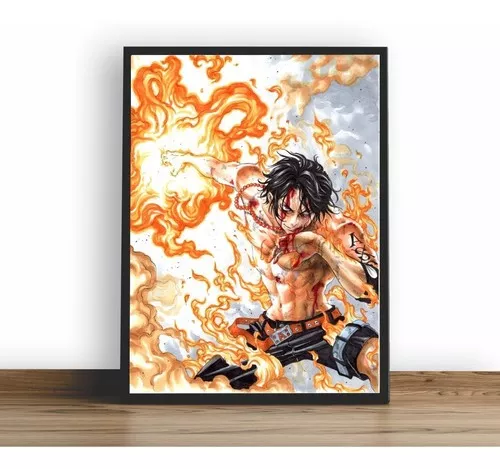 Quadro Decorativo para Quarto Poster Naruto 45x33 A3