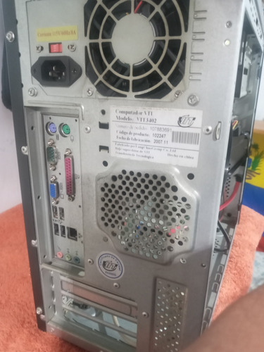 Dual Core Ddr2 2gb 500gb Disco Tarjeta Dañada Solo Da Video (Usado)