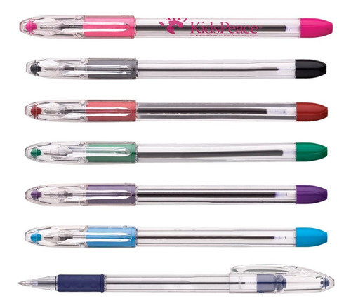 Bolígrafos Pentel Rsvp Punto 0.5 Mm Extra Fino 7 Colores 