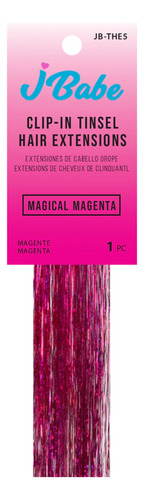 Extensión De Pelo De Oropel Con Clip/46 Cm J Babe