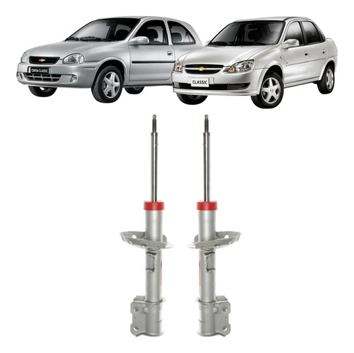 Kit X2 Amortiguadores Delanteros Chevrolet Corsa - Classic