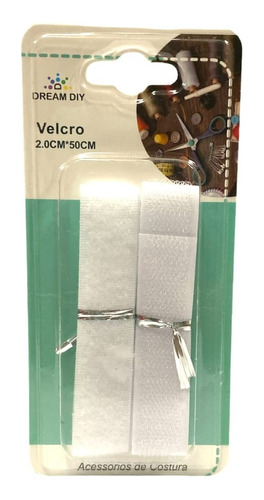 Velcro Adhesivo Blanco 2 Cm X 50 Cm