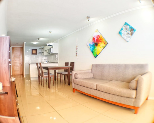 Departamento Amoblado En Cond.ominio Jardín Del Mar