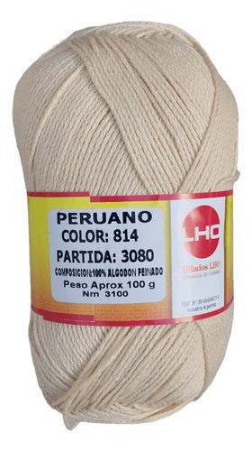 Hilo Peruano Lho (pack 5 Ovillo De 100 Gr Cada Uno)