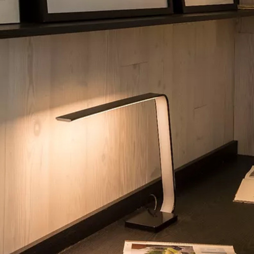 Imagen 4 de 4 de Lámpara De Escritorio Tokio Imdi Tk01-03 Led Negro Mate
