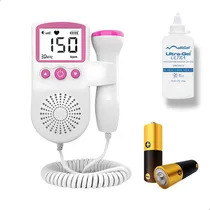 Comprar Aparelho Portátil Ouvir Coração Bebê + Gel Ultrassom Barriga