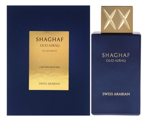 Shaghaf Oud Azraq 80 Ml, Árabe Suizo