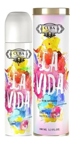 Perfume Cuba Paris 100ml La Vie La Vida Edp Original Import