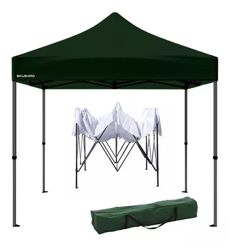 Gazebo Plegable 3x3 Reforzado Autoarmable Paredes Impermeable