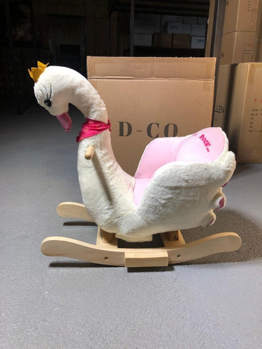 Cisne Balancín Para Bebes Con Música