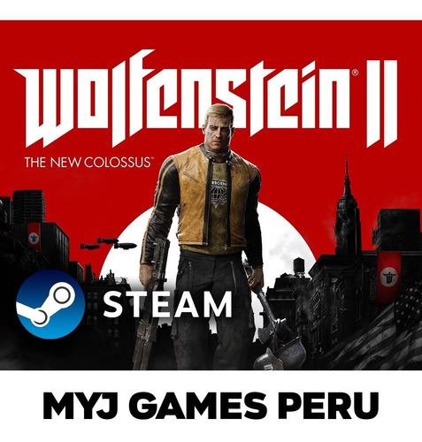 Wolfenstein Ii: New Colossus | Steam Key | Entrega Inmediata