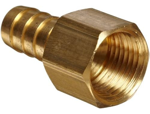 - 07002-1212 Brass Hose Fitting, Connector, 3/4  Barb X...