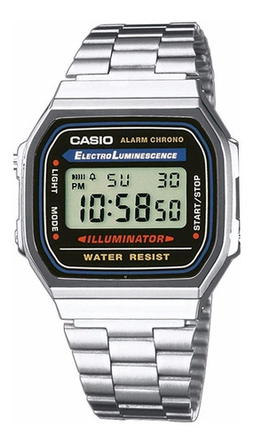 Reloj Casio Retro A-168wa-1w Ag Of Local Barrio Belgrano