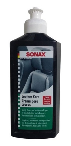 Sonax Leather Acondicionador Protector De Cueros La Plata