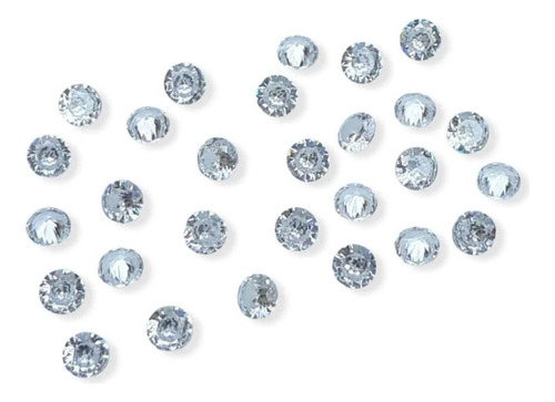 Zircônia Cúbica Cristal De 1,0mm Pacote Com 3000 Pedras Cristal