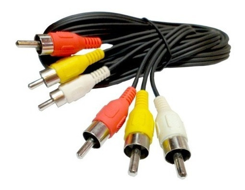 Cable 3 Rca Macho A 3 Rca Macho 1.20mts