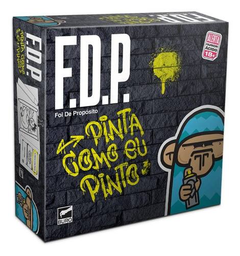 Fdp Pinta Como Eu Pinto - Jogo Cartas