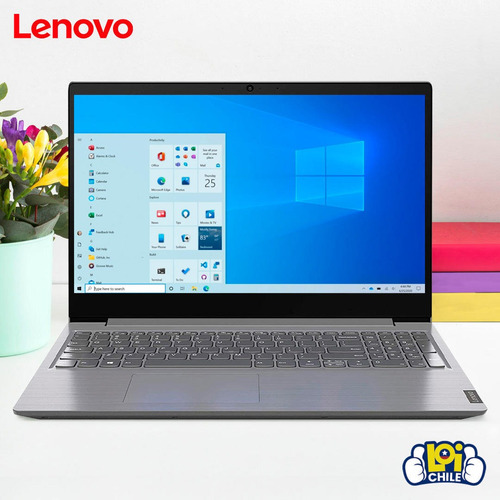 Imagen 8 de 8 de Notebook Lenovo Dual Core 15,6 8gb 256gb W10 Teclado Español
