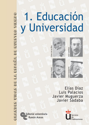 Educaciãâ³n Y Universidad, De Díaz García, Elías. Editorial Universitaria Ramón Areces, Tapa Blanda En Español