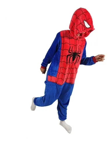 Pijama Térmica De Spiderman Para Niños